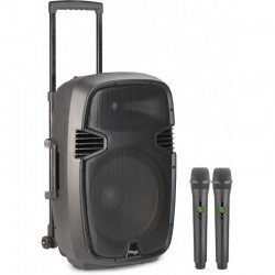 STAGG RE-VOLT12U Aktif/Portatif/2 Mikrofonlu Kabin STAGG RE-VOLT12U Aktif/Portatif/2 Mikrofonlu Kabin