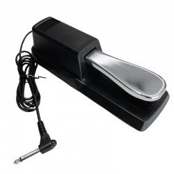 GS-08 Sustain Pedalı - Silver GS-08 Sustain Pedalı - Silver