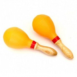 M008 2'li Ahşap Saplı Marakas